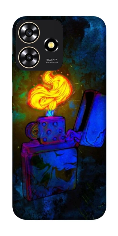 Чехол на ZTE Blade A73 4G Зажигалка фото 1 из 1