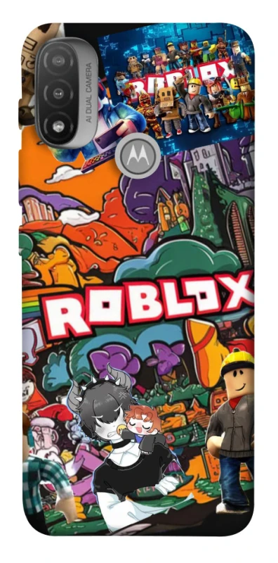 Чохол на Motorola Moto E20 Roblox v4 фото 1 з 1