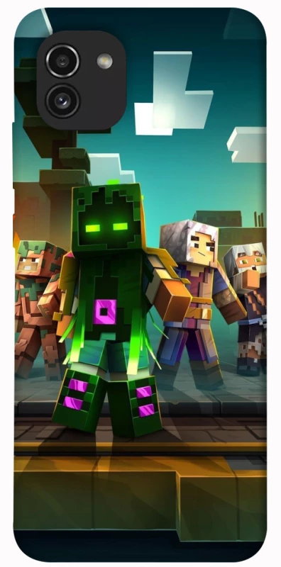 Чохол на Samsung Galaxy A03 Minecraft dungeon фото 1 з 1