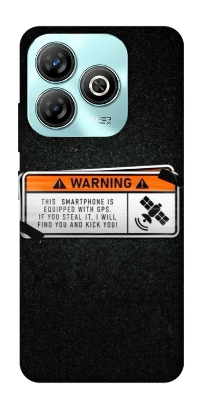 Чехол на ZTE Blade A75 4G Warning фото 1 из 1