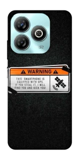 Чохол на ZTE Blade A75 4G Warning фото 1 з 1