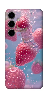 Чохол на Samsung Galaxy S25 Полуниця в воді фото 1 з 1