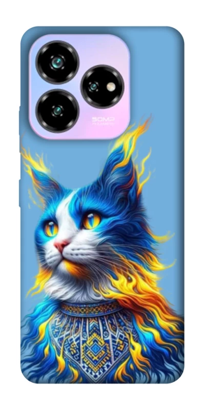 Чохол на ZTE Nubia V60 Desing Кіт патріот фото 1 з 1