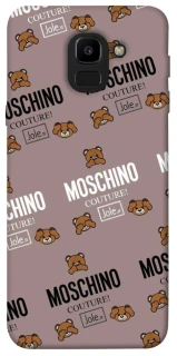 Чохол на Samsung J600F Galaxy J6 (2018) Moschino фото 1 з 1