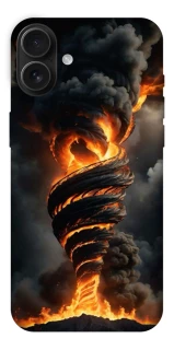 Чехол на Apple iPhone 16 Plus Огненный торнадо фото 1 из 1