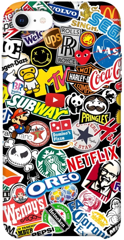 Чохол на Apple iPhone SE (2020) brands фото 1 з 1