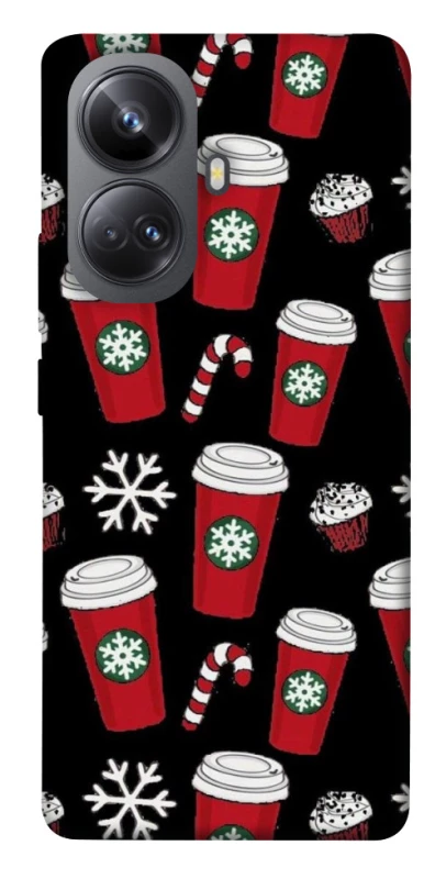 Чохол на Realme 10 Pro+ Новорічний v40 фото 1 з 1