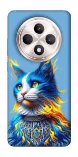 Чохол на Oppo Reno 12 F 4G/5G Кіт патріот фото 1 з 1