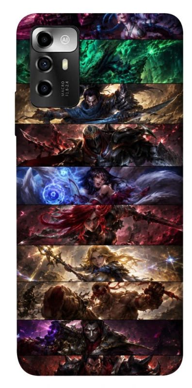 Чохол на ZTE Blade V40 Vita League of Legends фото 1 з 1