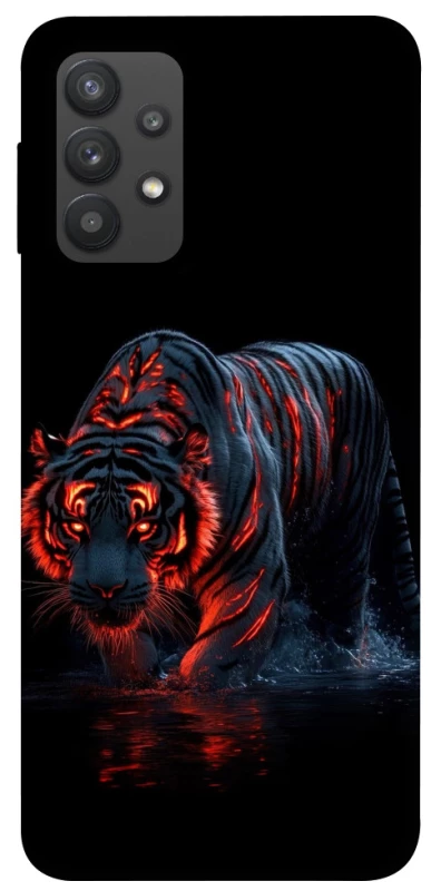 Чохол на Samsung Galaxy A32 (A325F) 4G fire tiger фото 1 з 1