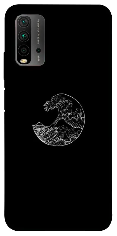 Чохол на Xiaomi Redmi 9T Black tsunami фото 1 з 1