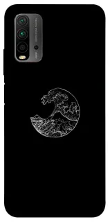 Чохол на Xiaomi Redmi 9T Black tsunami фото 1 з 1