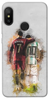 Чохол на Xiaomi Mi A2 Lite / Xiaomi Redmi 6 Pro Ronaldo та Messi фото 1 з 1