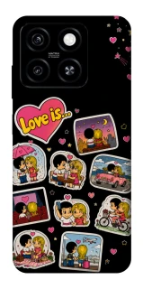 Чехол на ZTE Blade A55 4G Love is ver.3 фото 1 из 1