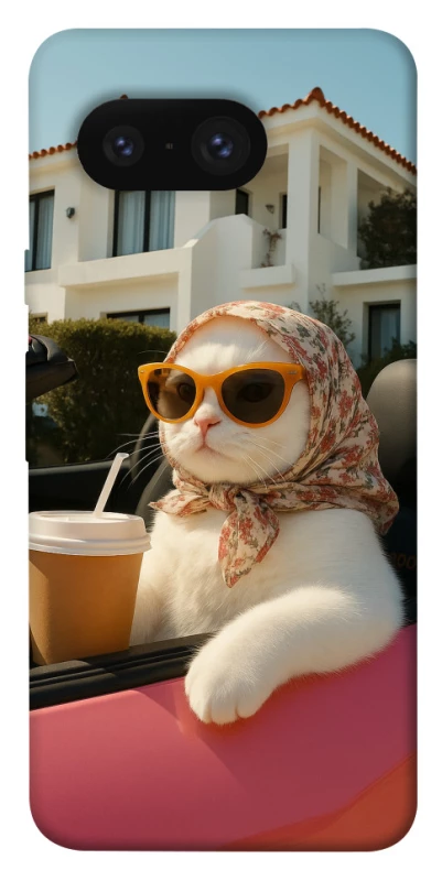 Чохол на Google Pixel 8 Stylish Cat Cruise фото 1 з 1