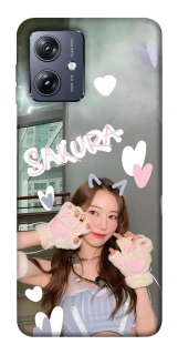 Чохол на Motorola Moto G54 Sakura - LE SSERAFIM фото 1 Чохол на Motorola Moto G54 Sakura - LE SSERAFIM фото 1 з 1
