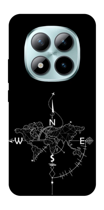 Чохол на Xiaomi Redmi Note 15 Pro+ 5G Travel Map фото 1 з 1