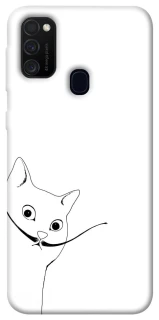 Чехол на Samsung Galaxy M21 Кот Дали фото 1 из 1