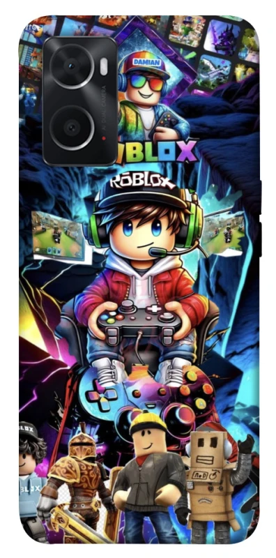 Чохол на Oppo A76 4G Roblox collage ver.4 фото 1 з 1
