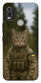 Чехол на Nokia C21 Plus Кот защитник фото 1 из 1