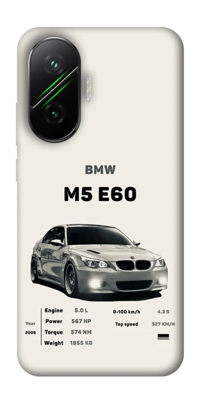 Чохол на Xiaomi Poco F7 BMW M5 E60 фото 1 з 1