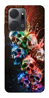 Чехол на Huawei Honor X7a Skulls фото 1 из 1