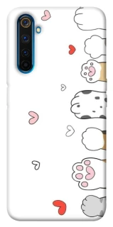 Чехол на Realme 6 Pro Paws фото 1 из 1