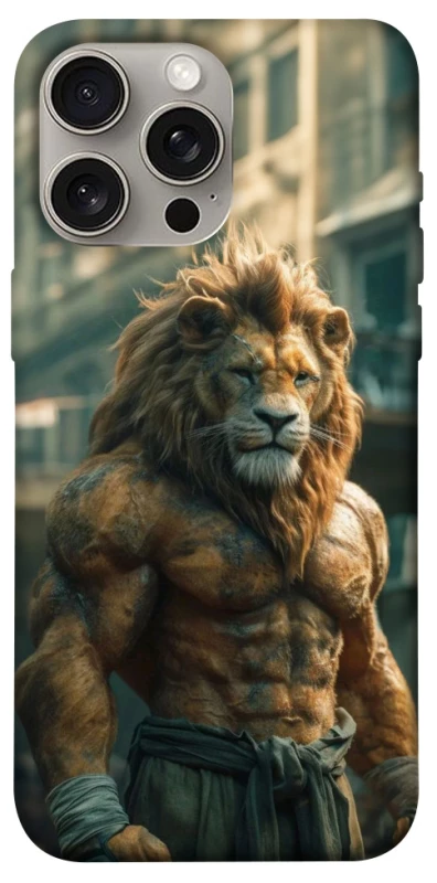 Чохол на Apple iPhone 15 Pro Max (6.7") Лев фото 1 з 1