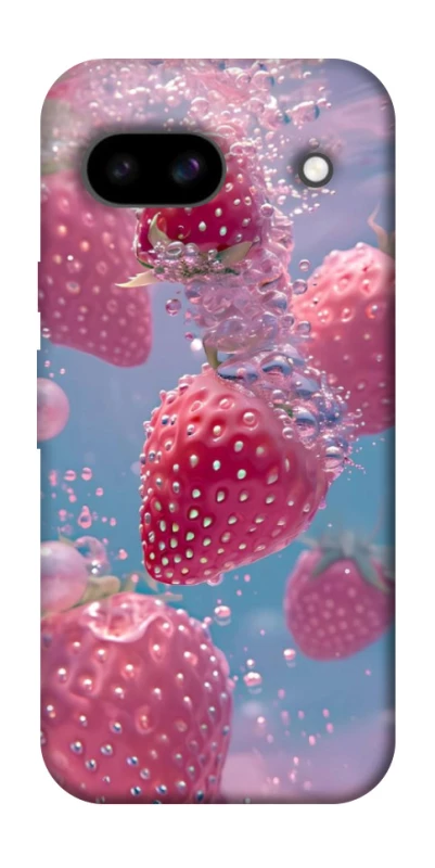 Чехол на Google Pixel 8a Клубника в воде фото 1 из 1