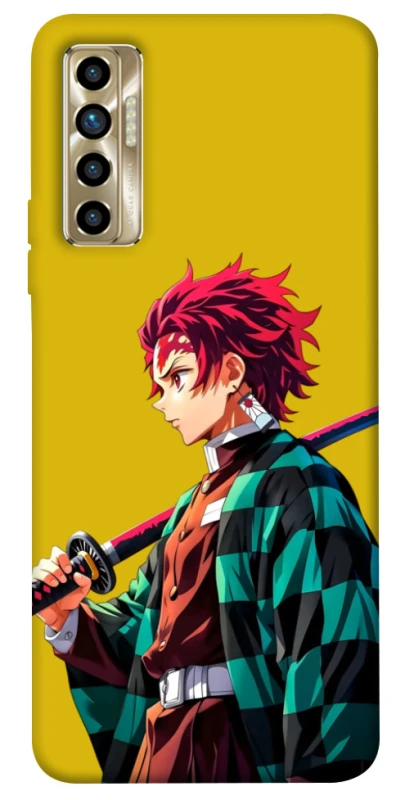 Чехол на TECNO Camon 17P Tanjiro Kamado v2 фото 1 из 1