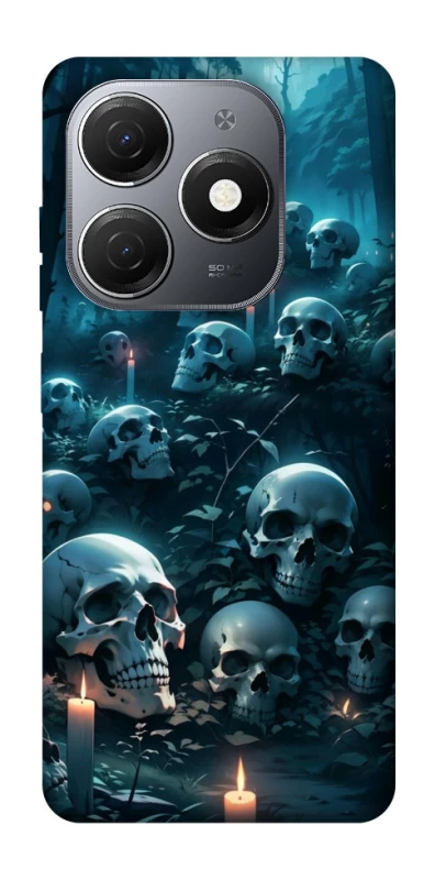 Чохол на TECNO Spark 20 Skulls v3 фото 1 з 1
