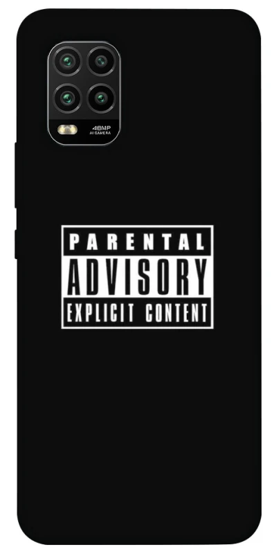 Чохол на Xiaomi Mi 10 Lite Parental Advisory Label фото 1 з 1