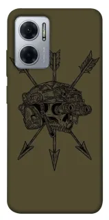 Чехол на Xiaomi Redmi Note 11E Mil skull фото 1 из 1