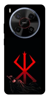 Чехол на ZTE Blade V70 Max Berserk Red Logo фото 1 из 1