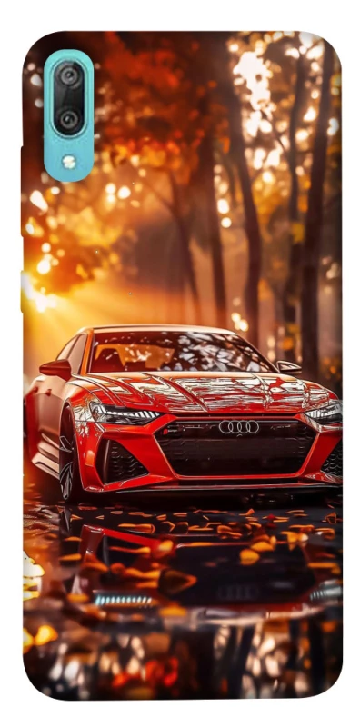 Чехол на Huawei Y6 Pro (2019) Audi at sunset фото 1 из 1