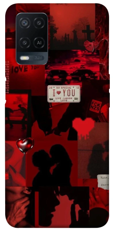 Чохол на Oppo A54 4G Love collage ver.2 фото 1 з 1