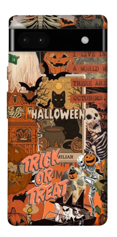 Чехол на Google Pixel 6a Halloween Style ver.3 фото 1 из 1