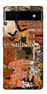 Чехол на Google Pixel 6a Halloween Style ver.3 фото 1 из 1