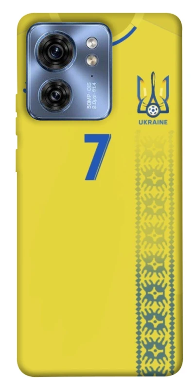 Чехол на Motorola Edge 40 UA-Football ver.3 фото 1 из 1