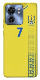 Чохол на Motorola Edge 40 UA-Football ver.3 фото 1 з 1
