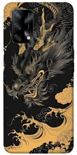 Чохол на Oppo A74 4G gold dragon фото 1 з 1