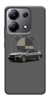Чехол на Xiaomi Redmi Note 13 4G BMW grey v2 фото 1 из 1