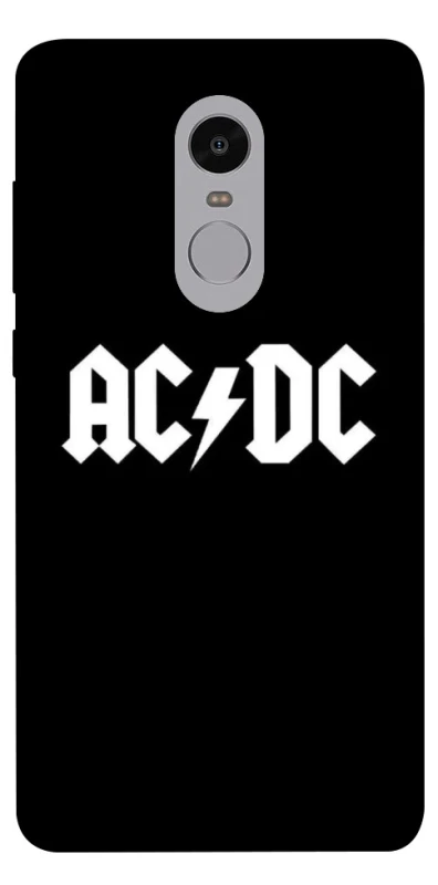 Чехол на Xiaomi Redmi Note 4X / Note 4 (Snapdragon) AC/DC logo фото 1 из 1