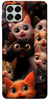 Чохол на Samsung Galaxy M53 5G happy cats фото 1 з 1