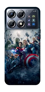 Чехол на Xiaomi POCO X8 Pro Marvel heroes фото 1 из 1