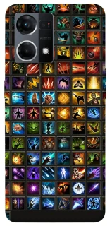 Чехол на Oppo Reno 7 4G Abilities menu ver.3 фото 1 из 1