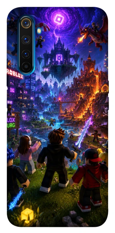 Чехол на Realme 6 Pro Roblox aesthetics ver.12 фото 1 из 1