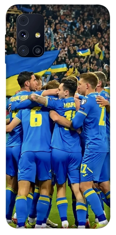 Чехол на Samsung Galaxy M31s Сборная Украины v3 фото 1 из 1