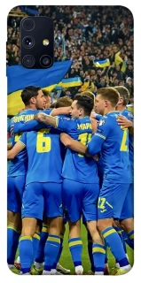 Чехол на Samsung Galaxy M31s Сборная Украины v3 фото 1 из 1