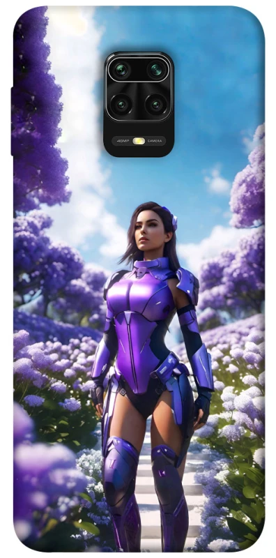 Чохол на Xiaomi Redmi Note 9s / Note 9 Pro / Note 9 Pro Max Cyber space girl ver.4 фото 1 з 1